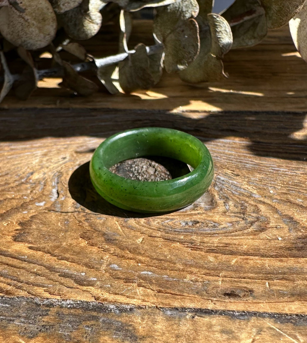 Jade Band Ring-Assorted Sizes